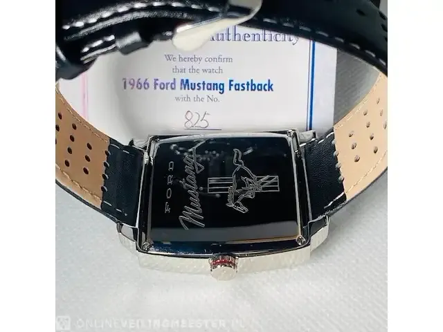 1 ford mustang horloge dresswatch, collector's editie - afbeelding 5 van  5