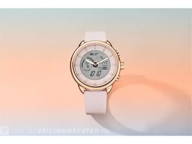 1 fossil gen 6 ftw7080 hybride smartwatch dames - 44 mm - afbeelding 3 van  6