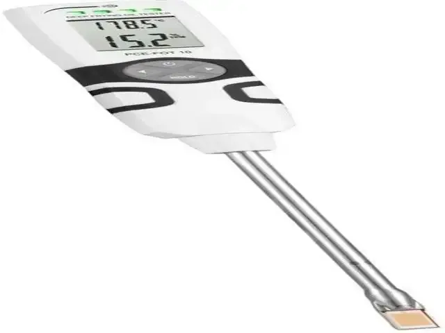 1 frituurvet temperatuurmeter - pce-fot 10 pce instruments - afbeelding 2 van  5