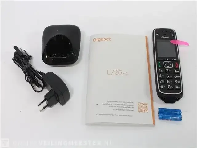 1 gigaset e720hx gigaset - afbeelding 5 van  6