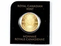 1 gouden munt canada , maple leaf - afbeelding 1 van  2