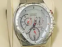 1 horloge - citizen eco-drive met complicaties volle accu - afbeelding 1 van  7