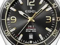 1 horloge - ebel gent diver 1911 automatic nieuw in doos - afbeelding 1 van  4