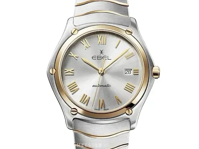 1 horloge - ebel sportwave 18 karaat goud - nieuwste model - afbeelding 1 van  1