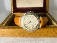 1 horloge - hermes arceau 18kt goud zeldzame editie - afbeelding 3 van  9