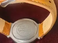 1 horloge - hermes arceau 18kt goud zeldzame editie - afbeelding 5 van  9