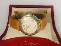 1 horloge - hermes arceau 18kt goud zeldzame editie - afbeelding 7 van  9