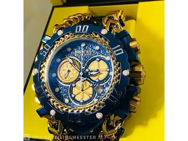 1 horloge - invicta gladiator - nieuw full set - afbeelding 3 van  10