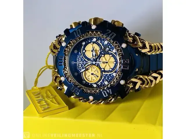 1 horloge - invicta gladiator - nieuw full set - afbeelding 4 van  10