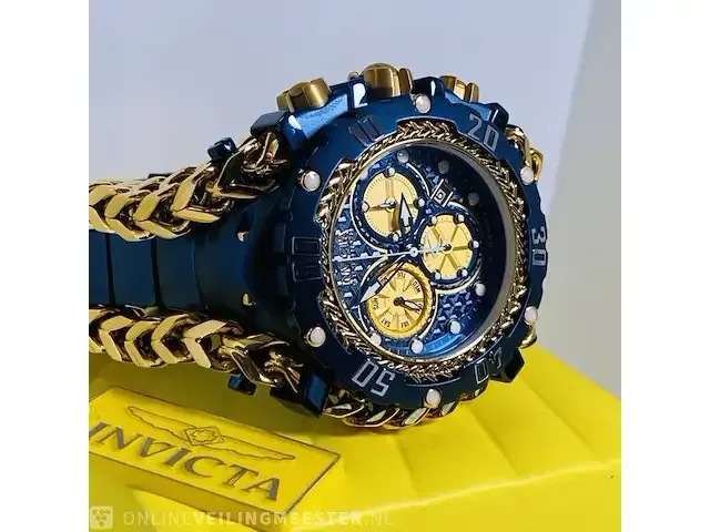 1 horloge - invicta gladiator - nieuw full set - afbeelding 5 van  10