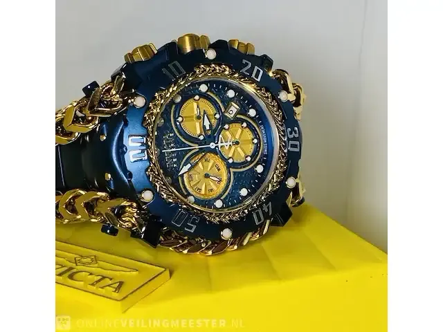 1 horloge - invicta gladiator - nieuw full set - afbeelding 7 van  10