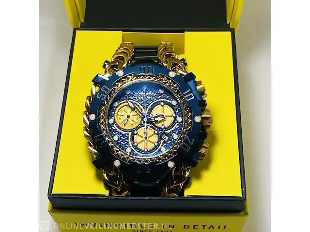 1 horloge - invicta gladiator - nieuw full set - afbeelding 8 van  10