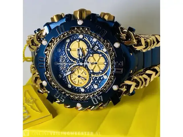 1 horloge - invicta gladiator - nieuw full set - afbeelding 9 van  10
