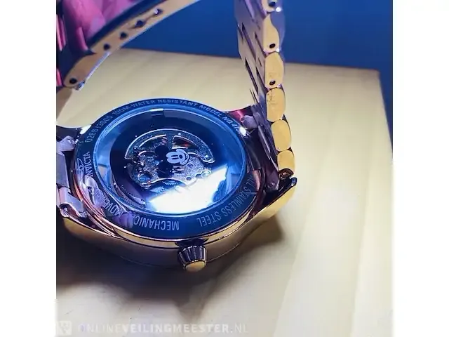 1 horloge - invicta mickey mouse ice skeleton limited nieuw - afbeelding 2 van  8