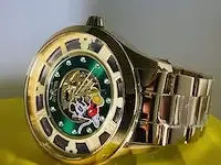 1 horloge - invicta mickey mouse ice skeleton limited nieuw - afbeelding 5 van  8