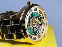1 horloge - invicta mickey mouse ice skeleton limited nieuw - afbeelding 6 van  8