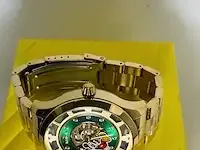 1 horloge - invicta mickey mouse ice skeleton limited nieuw - afbeelding 8 van  8