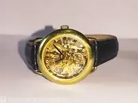 1 horloge - julien le roy - skeleton - mechanisch horloge - afbeelding 3 van  8