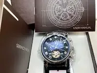 1 horloge - lucien piccard - automaat - afbeelding 1 van  9