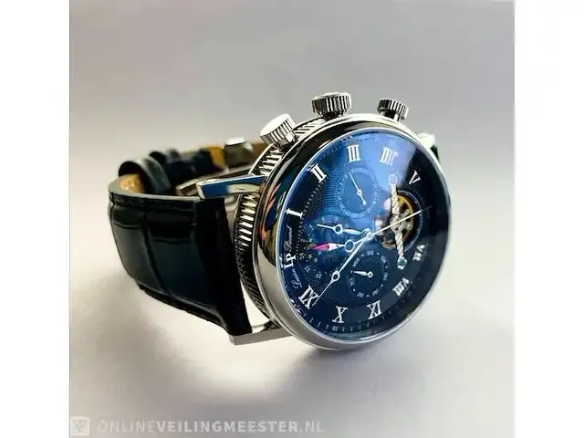 1 horloge - lucien piccard - automaat - afbeelding 5 van  9