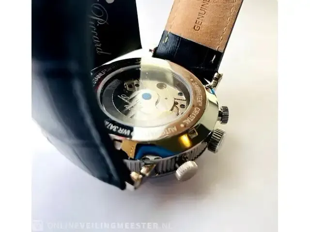 1 horloge - lucien piccard - automaat - afbeelding 7 van  9
