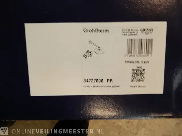 1 inbouw regendouche set grohe, tempesta 210, chroom - afbeelding 4 van  4