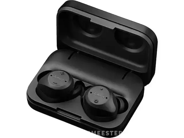 1 jabra elite sport - volledig draadloze sport oordopjes - zwart 0 - afbeelding 1 van  6