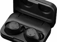 1 jabra elite sport - volledig draadloze sport oordopjes - zwart 0 - afbeelding 1 van  6