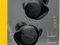 1 jabra elite sport - volledig draadloze sport oordopjes - zwart 0 - afbeelding 2 van  6