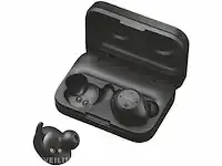 1 jabra elite sport - volledig draadloze sport oordopjes - zwart 0 - afbeelding 3 van  6