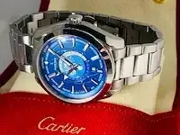 1 jacob zech horloge worldtimer zwitsers uurwerk - afbeelding 3 van  9