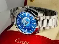 1 jacob zech horloge worldtimer zwitsers uurwerk - afbeelding 4 van  9