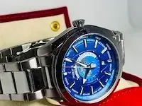 1 jacob zech horloge worldtimer zwitsers uurwerk - afbeelding 5 van  9