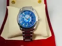 1 jacob zech horloge worldtimer zwitsers uurwerk - afbeelding 7 van  9