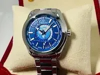 1 jacob zech horloge worldtimer zwitsers uurwerk - afbeelding 8 van  9