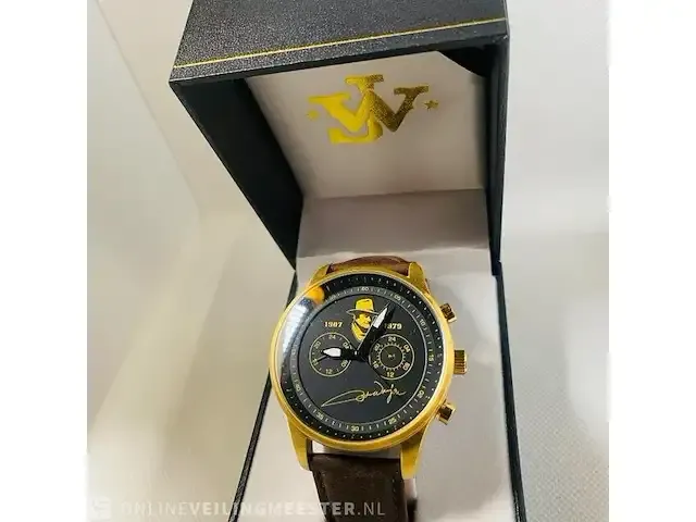 1 john wayne gouden chronograaf collector's editie - afbeelding 2 van  6