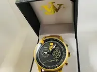 1 john wayne gouden chronograaf collector's editie - afbeelding 2 van  6