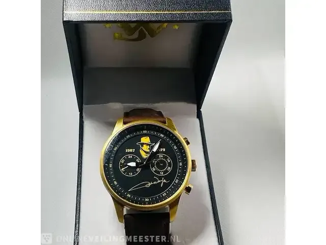 1 john wayne gouden chronograaf collector's editie - afbeelding 3 van  6
