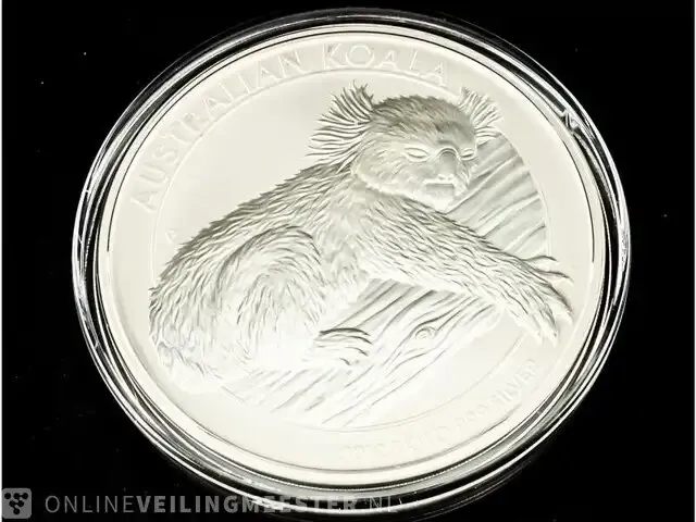 1 kilo zilver 'australian koala' 2012 - afbeelding 5 van  5