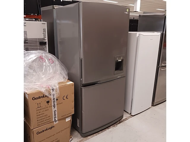 1 koelvries combinatie, samsung no frost, sr-l629evss - afbeelding 1 van  12