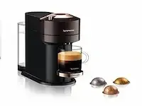 1 koffie- en espressomachine met wifi - nespresso de'longhi vertuo next env120.bw nespresso - afbeelding 1 van  6