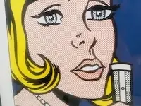 1 lithograaf - roy lichtenstein 'the melody' - afbeelding 1 van  5