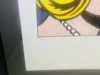 1 lithograaf - roy lichtenstein 'the melody' - afbeelding 3 van  5