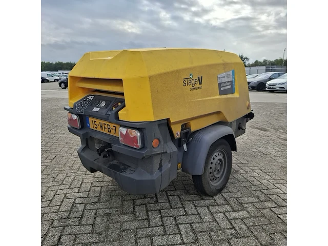 1 mobiele compressor, atlas copco, xas 58-7, 2022 - afbeelding 21 van  25