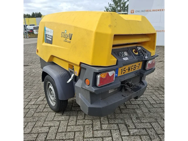 1 mobiele compressor, atlas copco, xas 58-7, 2022 - afbeelding 23 van  25