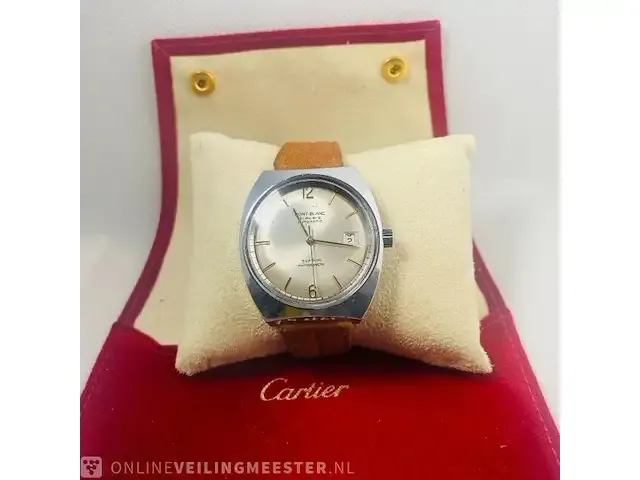 1 mont blanc heren horloge - automatic - afbeelding 2 van  9