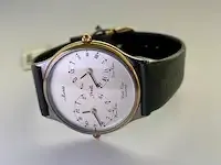 1 monté twin quartz horloge - luxe juwelier's dresswatch - afbeelding 1 van  7