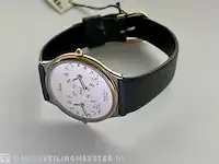 1 monté twin quartz horloge - luxe juwelier's dresswatch - afbeelding 5 van  7