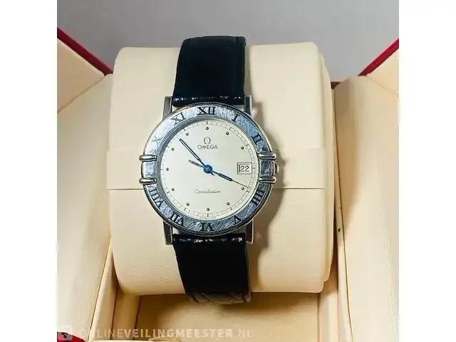 1 omega constellation heren horloge in topstaat - afbeelding 2 van  12