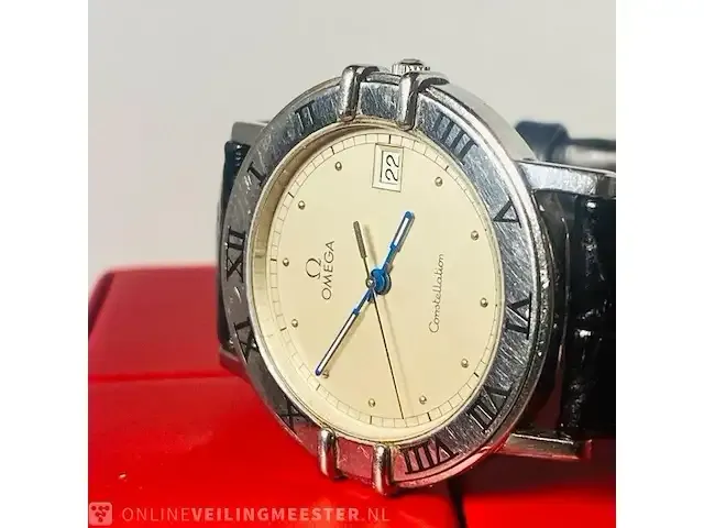 1 omega constellation heren horloge in topstaat - afbeelding 7 van  12